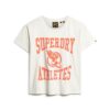 Camiseta ajustada Varsity Flocked