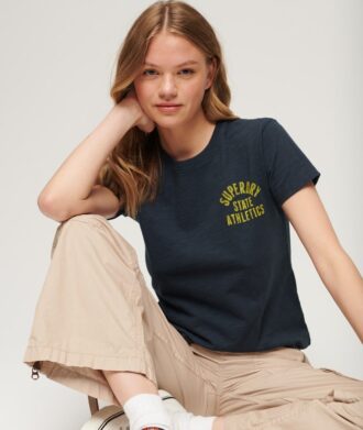 Camiseta Athletic Essentials Slub 90S
