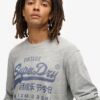 Camiseta clásica de manga larga con estampado