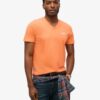 Camiseta con cuello en V y logotipo de Organic Cotton Essential