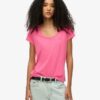 Camiseta con cuello redondo