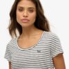 Camiseta con cuello redondo