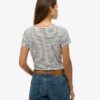 Camiseta con cuello redondo