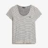 Camiseta con cuello redondo