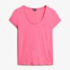 Camiseta con cuello redondo