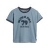 Camiseta con cuello redondo y estampado playero de Athletic Essentials