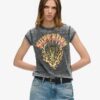 Camiseta con estampado Biker Rock