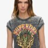 Camiseta con estampado Biker Rock