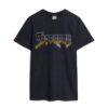 Camiseta con estampado de banda de rock