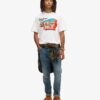 Camiseta con estampado de postal de viaje