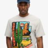 Camiseta con estampado de postal de viaje