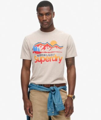 Camiseta con estampado «Great Outdoors»