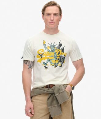 Camiseta con estampado gráfico de Nueva York