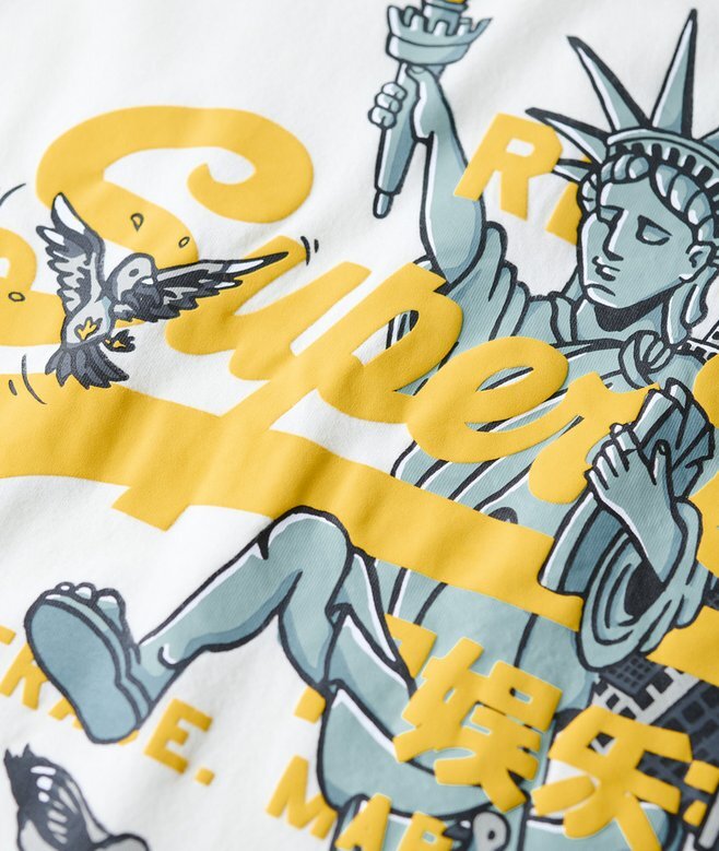 Camiseta con estampado gráfico de Nueva York Camiseta con estampado gráfico de Nueva York