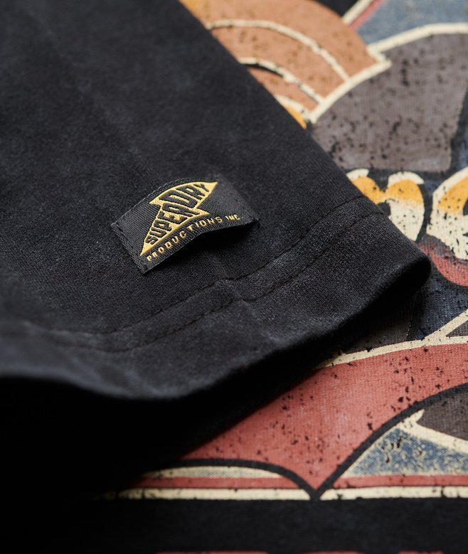 Camiseta con estampado gráfico de rock de los 70 Camiseta con estampado gráfico de rock de los 70