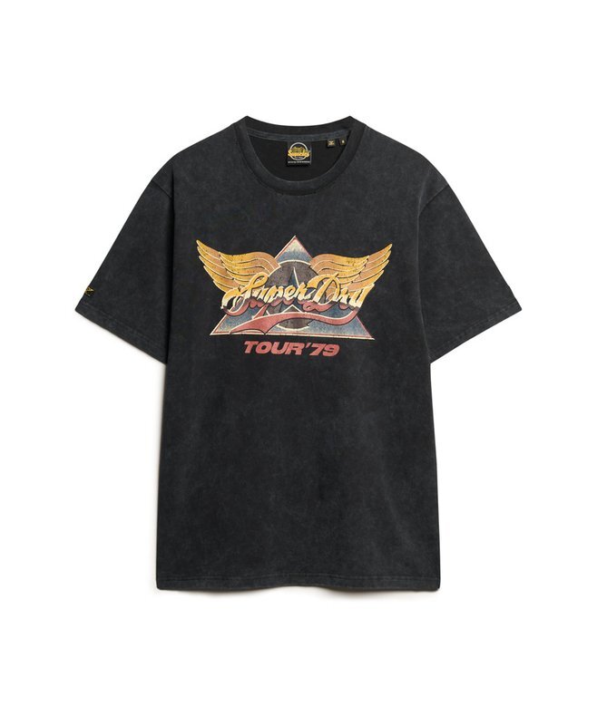 Camiseta con estampado gráfico de rock de los 70 Camiseta con estampado gráfico de rock de los 70