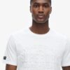 Camiseta con gráfico de logotipo en relieve Camiseta con gráfico de logotipo en relieve