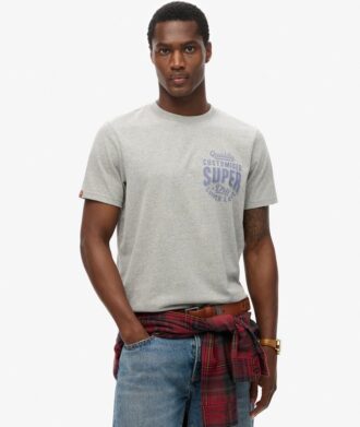Camiseta con gráfico en el pecho de Copper Label