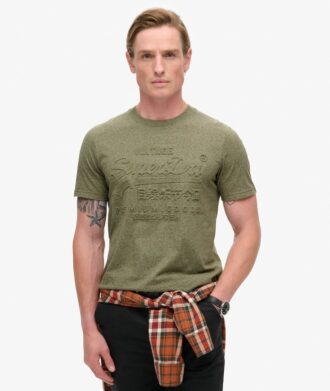 Camiseta con gráfico en relieve