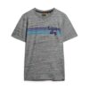 Camiseta con logo a rayas Terrain Camiseta con logo a rayas Terrain