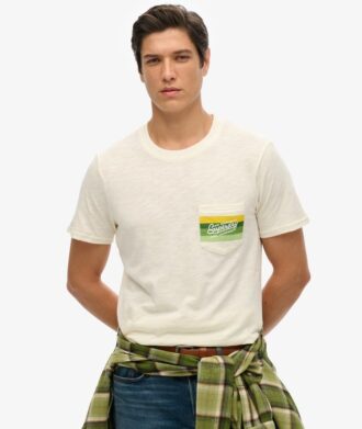 Camiseta con logotipo a rayas Cali