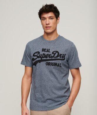 Camiseta con logotipo Vintage bordado