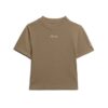 Camiseta corta bordada de Organic Cotton Camiseta corta bordada de Organic Cotton