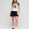 Camiseta corta de béisbol con estampado Roller Camiseta corta de béisbol con estampado Roller
