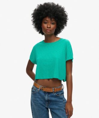 Camiseta corta holgada