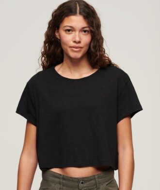Camiseta corta holgada