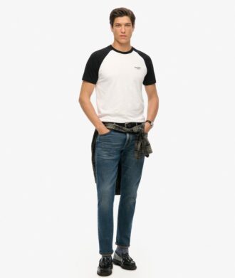 Camiseta de béisbol con logotipo Essential de Organic Cotton
