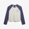 Camiseta de béisbol de manga larga con logotipo Essential