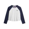 Camiseta de béisbol de manga larga con logotipo Essential