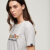 Camiseta de corte holgado con logotipo arcoíris
