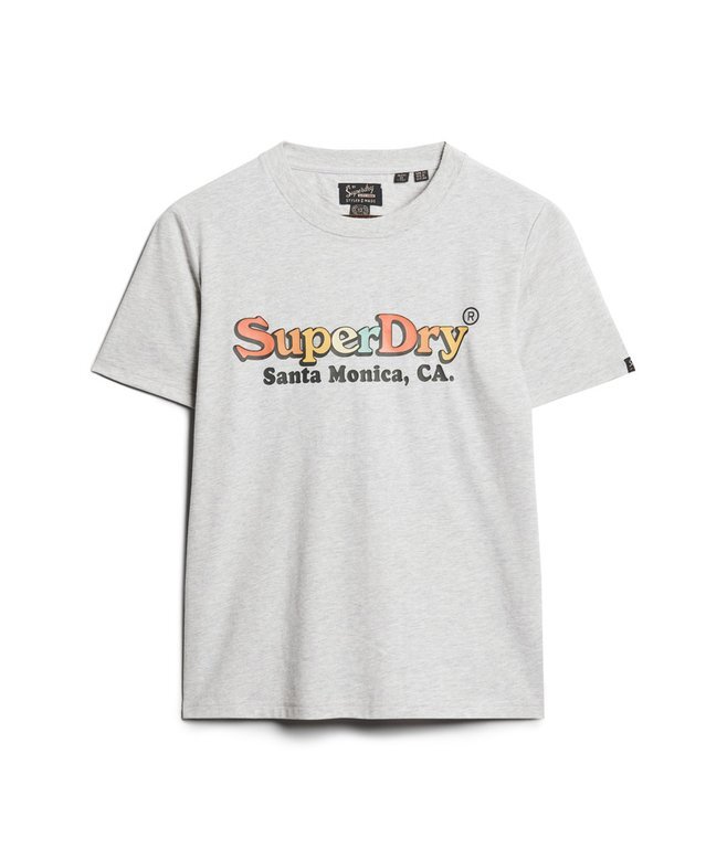 Camiseta de corte holgado con logotipo arcoíris