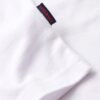 Camiseta de cuello en V con logotipo bordado de Organic Cotton