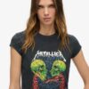 Camiseta de manga corta con banda Metallica X Superdry Camiseta de manga corta con banda Metallica X Superdry