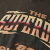 Camiseta de manga corta con estampado de bandas de rock de los 70