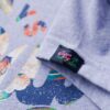 Camiseta de manga corta con estampado floral