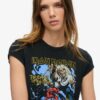Camiseta de manga corta de Iron Maiden x Superdry Gorra Camiseta de manga corta de Iron Maiden x Superdry Gorra