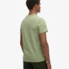 Camiseta de pantalón corto con cuello redondo y tejido slub