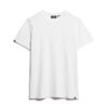 Camiseta de pantalón corto con cuello redondo y tejido slub