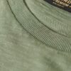 Camiseta de pantalón corto con cuello redondo y tejido slub