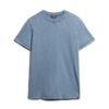 Camiseta de pantalón corto con cuello redondo y tejido slub