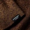 Camiseta de punto de cuello redondo de merino