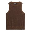 Camiseta de punto de cuello redondo de merino