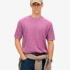 Camiseta de punto jaspeado sobreteñida Camiseta de punto jaspeado sobreteñida