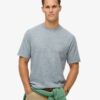 Camiseta de punto jaspeado sobreteñida Camiseta de punto jaspeado sobreteñida