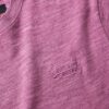 Camiseta de punto jaspeado sobreteñida Camiseta de punto jaspeado sobreteñida