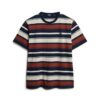 Camiseta de rayas holgada
